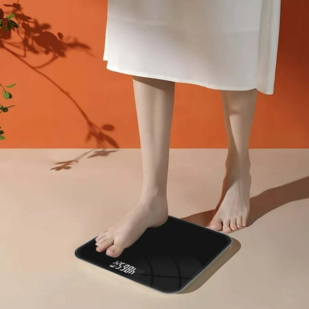 pstuiky Báscula electrónica con carga USB báscula corporal báscula de salud báscula de peso pesado báscula electrónica