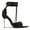 Black, variant on Women Pointed Open Toe Zipper Tassel Sandals Ankle Buckle Strap Metal Stiletto High Heels Dressy Party Daily Dress Shoes Size 7 Denim Blue