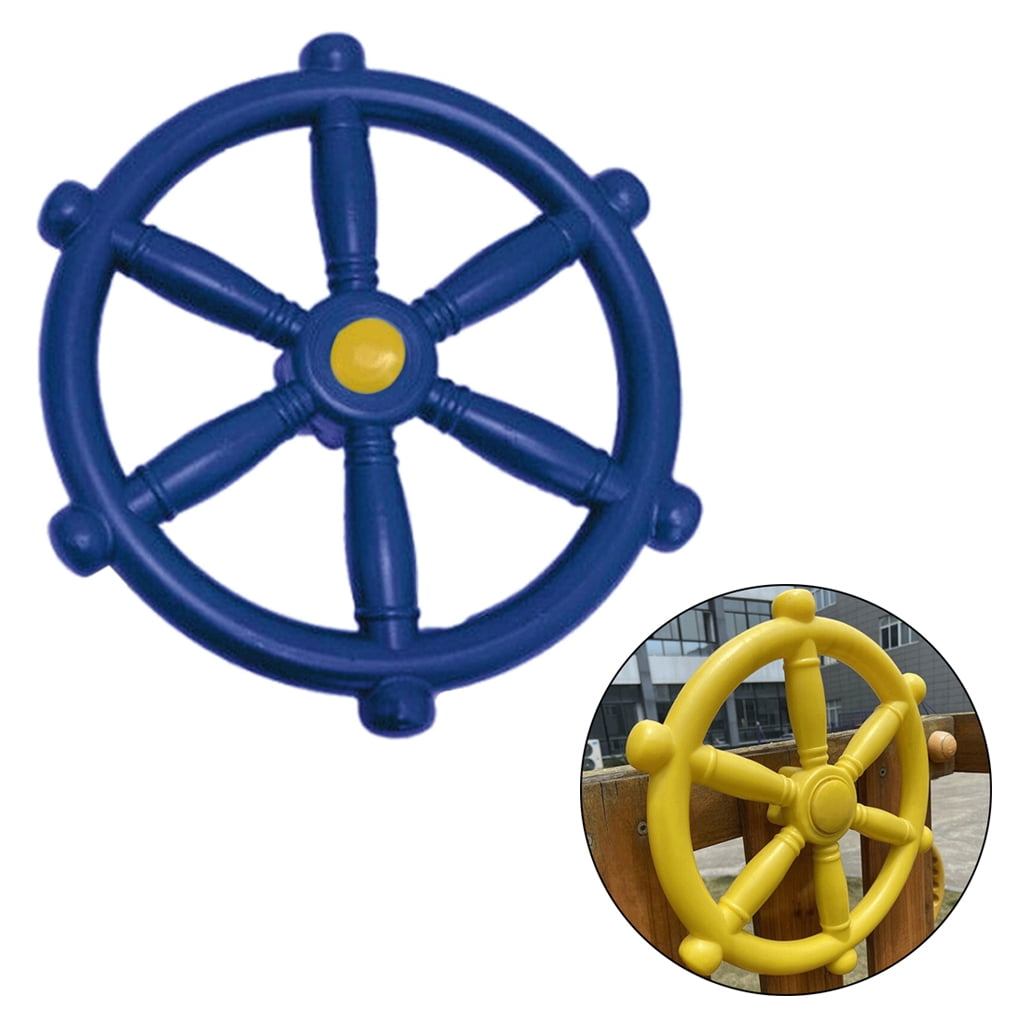 Details about   Pirate Ship Wheel for Swing Set Playground Accessories Playhouse Backyard 