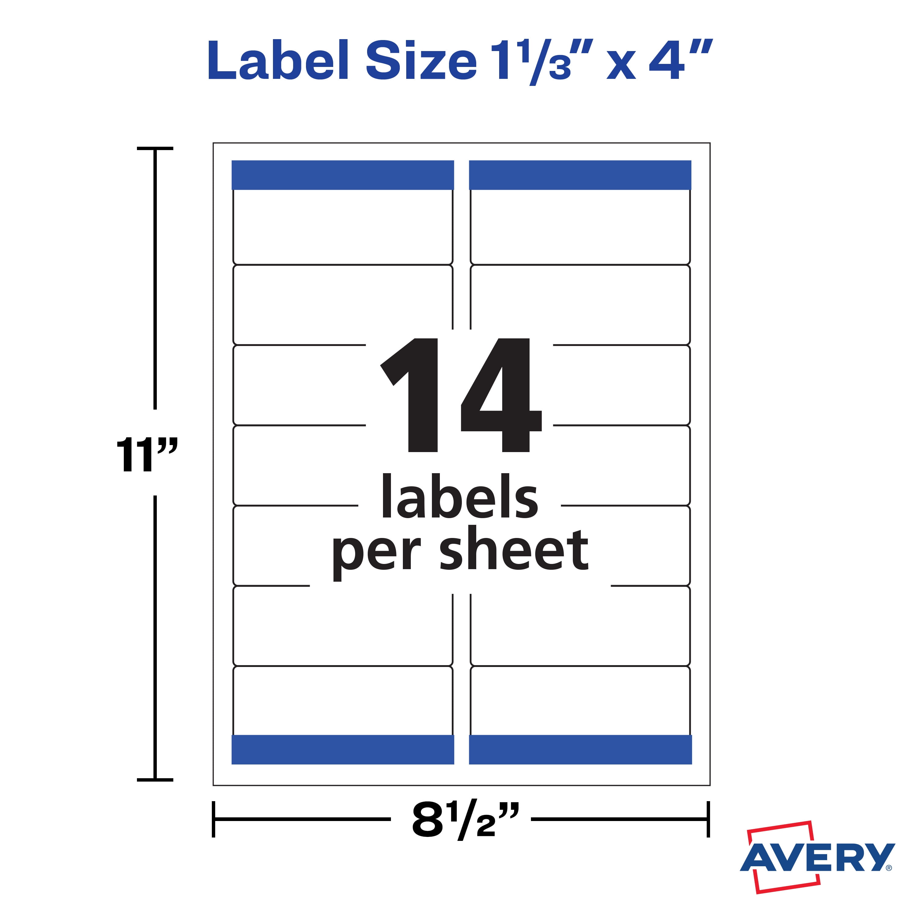 Avery Envelope Address and Return Label MODERN Template Printable  Minimalist Avery Address Label Modern Label 4x2, 1x2 5/8 ,3/4x2 1/4, 1x2 