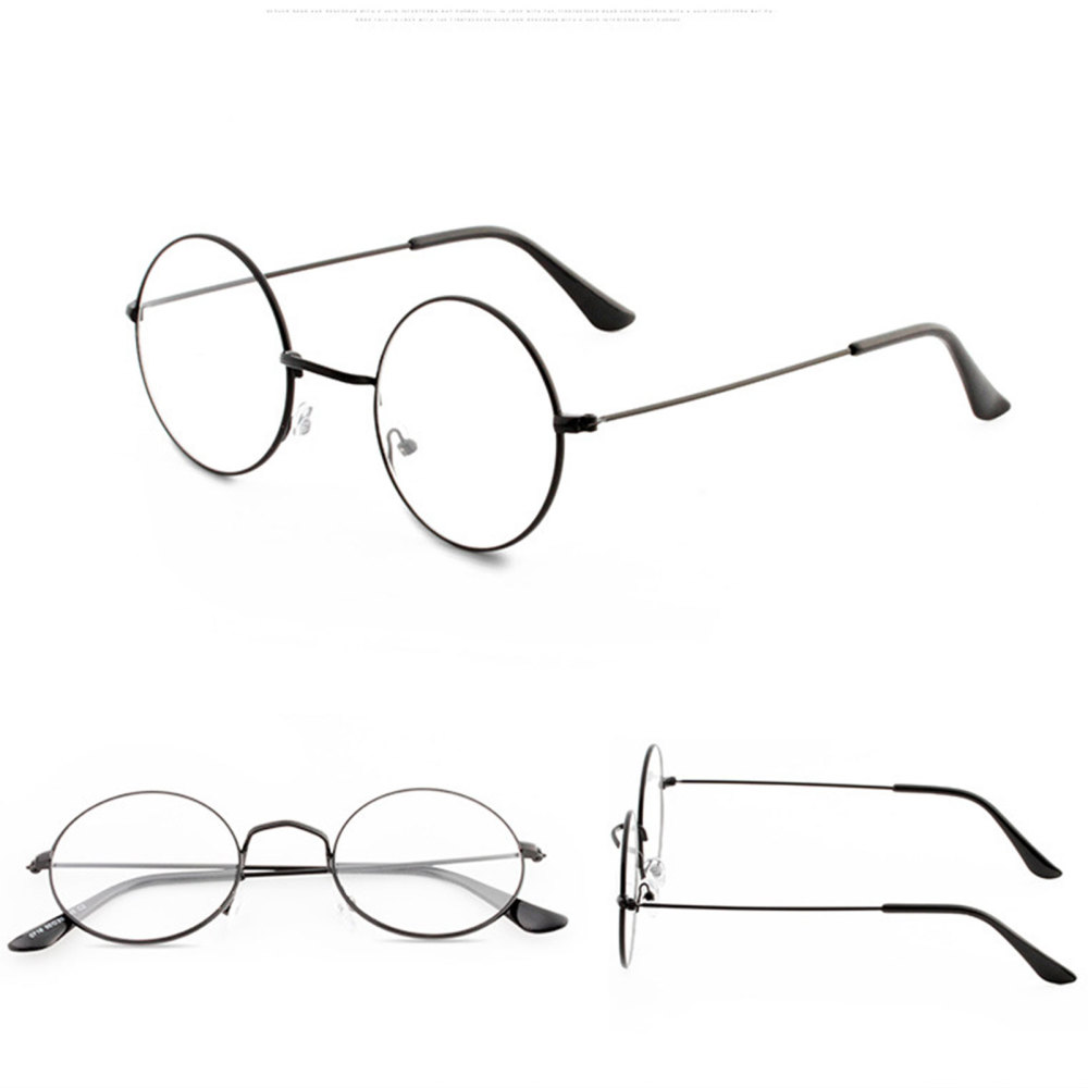 Round Frame AntiBlue Light Eyeglasses with Comfortable Silicone Nose