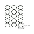 thumbnail image 2 of 15pcs Trumpet Ring Trumpet Cornet Tuning Slide Rings Rubber Rings Trumpet Bumper Stoppers, 2 of 7
