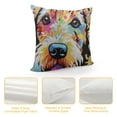 thumbnail image 4 of COMIO  Cute Pet Goldendoodle Frise Dog Pattern Throw Pillow Covers Cushion Cover Cases Pillowcases Sofa Home Decor, 4 of 5