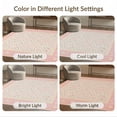 thumbnail image 7 of ODIKA 2'x3' Washable Doormat Vintage Pink Trellis Lattice Grid Motif Decorative Textured for Entryway, Kitchen, Laundry Room, Non-Slip, Low Pile, 7 of 7
