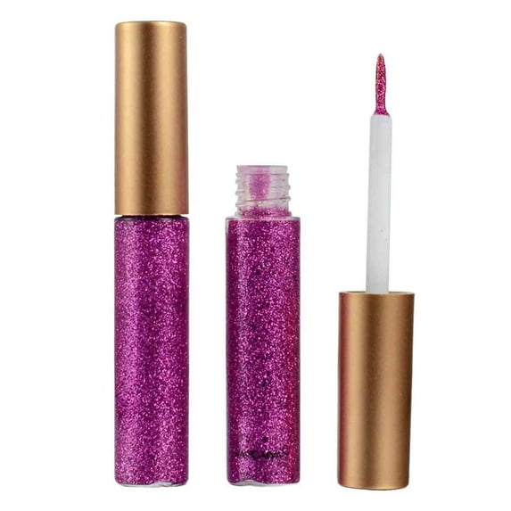 Dengmore Liquid eyeliner set Glitter Liquid Eyeliner Waterproof Shimmer Silver Gold Metallic Colorful Eyeliners Eyeshadow Makeup 1PCS #09