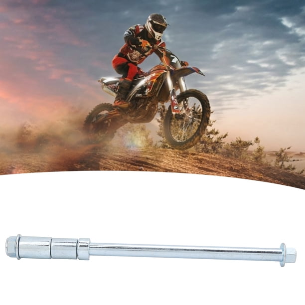 Eje Trasero Delantero Trasero, Instalación Simple Eje Trasero Delantero De aleación De Acero De Alta Resistencia Elegante Fácil Limpieza Para Reparación De Motocicletas