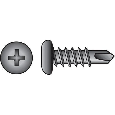 

6-20 x 0.75 in. Phillip Pan Head Drilling Screw