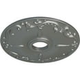 thumbnail image 3 of Ekena Millwork 18"OD x 3 1/2"ID x 1 1/4"P Kent Ceiling Medallion (Fits Canopies up to 5"), Hand-Painted Silver, 3 of 5