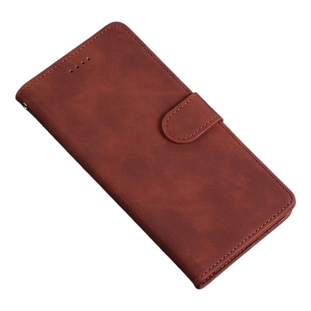 Caso Billetera Con Portada Folio Kickstand para 15 (Brown)