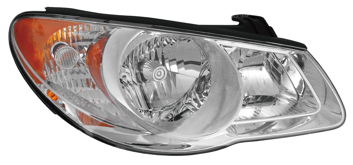 Fits 20072010 Hyundai Elantra Passenger Right Side Headlight Lamp