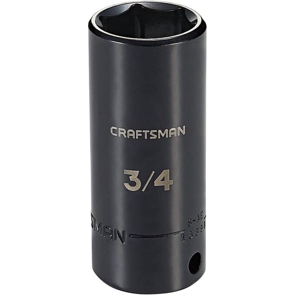Craftsman Tools 3/8 In. DR Deep SAE-3/4 In.