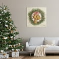 thumbnail image 3 of Stupell Industries Festive Bells Wreath Holiday Painting Wrapped Canvas Art Print Wall Art, 36 x 36, 3 of 8