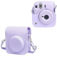 thumbnail image 1 of Étui de Protection Violet pour Appareil Photo Instantané Fuji Instax mini12 avec Bandoulière Détachable et Ajustable - Étui sur Mesure pour mini12, 1 of 6