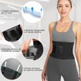thumbnail image 2 of Faja moldeadora para mujer, Cinturón De Entrenamiento De Cintura para Mujer, Ajustable Faja de Soporte de Cintura y el Espalda, Adecuado para Fitness, Deportes y pérdida de Grasa, 2 of 7