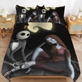 thumbnail image 1 of The Nightmare Before Christmas Breathable Bedding Solution Soft Surface Zipper Durable Thread Duvet Cover Sets Comfort Sleep, 1 of 5