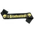 thumbnail image 1 of Aocisk I Graduated Sash for Graduation Academic Achievement Celebration Stole Gold S, 1 of 2