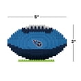 thumbnail image 6 of Tennessee Titans NFL BRXLZ Football 728-Piece Building Block Set, 6 of 6