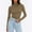 Coffee, variant on Women's Long Sleeve Mock Neck Shirts Basic Slim Fitted T-shirt Fashion Dressy Turtle Neck Tops Going Out Clothes Beige L
