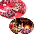 thumbnail image 4 of Lindo suéter navideño para perros con diseño de reno y copo de nieve, jersey de punto para mascotas, suave y cálido, de tela navideña, cuello alto, ropa de otoño e invierno para cachorros y gatos (1 u, 4 of 4