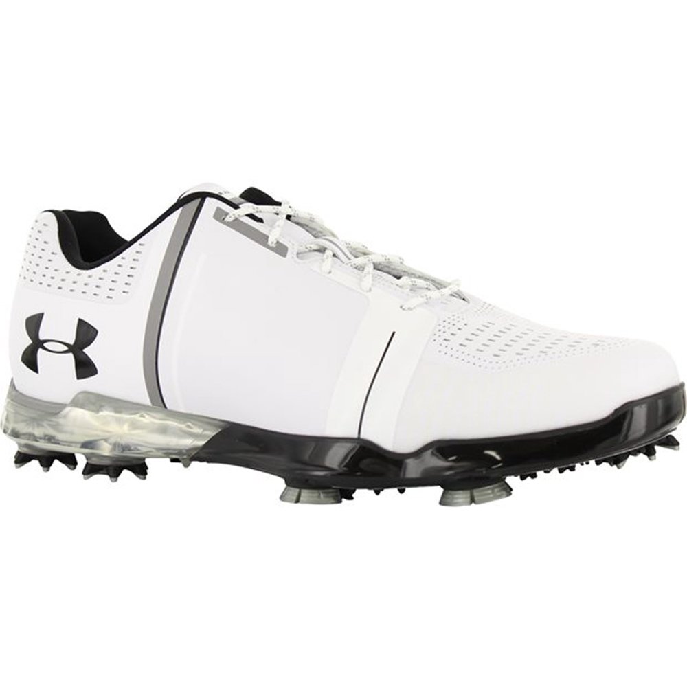 NEW Under Armour Jordan Spieth One White/Black Golf Shoes Mens Size 10