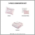 thumbnail image 3 of Cotton Bedding Set, Floral Paisley Comforter Set Twin/Twin XL, Pink Bed In A Bag,Polyester Comforter Set, Household Supplies & Décor Bedding Bedding Sets Floral Paisley Comforter Set Twin/Twin XL, 3 of 24