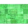 thumbnail image 1 of Ahgly Company Indoor Rectangle Patchwork Green Transitional Area Rugs, 5' x 8', 1 of 1