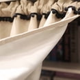 thumbnail image 4 of Kitchen Window Curtains Linen Cotton Half Short Curtain,Blackout Short Curtain,Rod Pocket Bistro Curtain, Half Window for Home Decor, 4 of 7