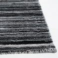 thumbnail image 3 of Safavieh Elements Albina Striped Polyester Area Rug, Black/Gray, 8' x 10', 3 of 11