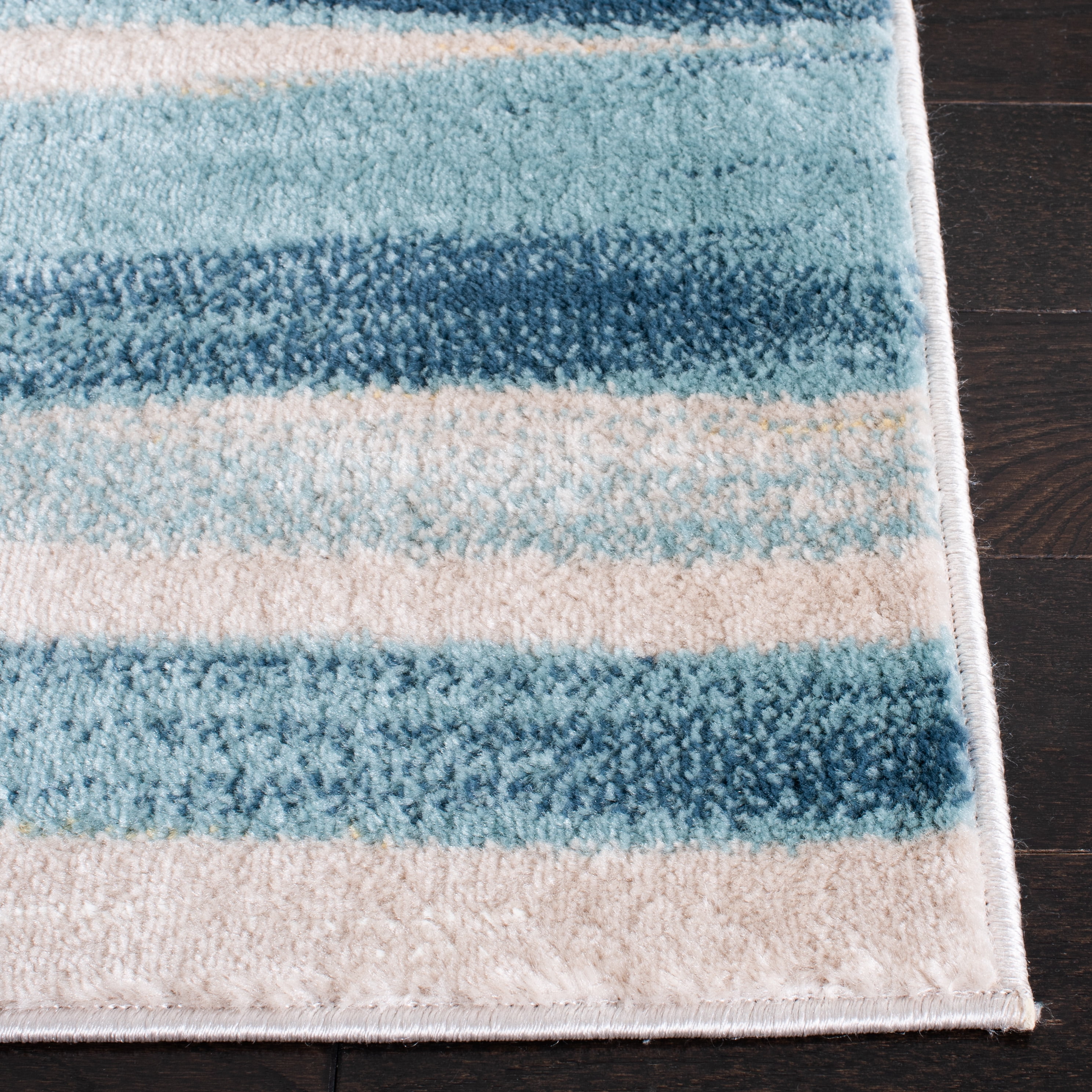 SAFAVIEH Skyler Ilija Abstract Area Rug, Beige/Navy, 10' x 14'