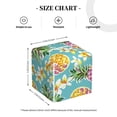 thumbnail image 4 of Kdxio Cute Pineapples Print Tissue Box Cover,Square Decorative PU Leather Facial Paper Case Organizer Holder Dispenser for Bathroom,Night Stands,Desk,Car 5.2''X5.2''X5.2'', 4 of 8