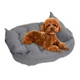 thumbnail image 3 of Cojín de cama Zulema para perros y gatos Gris M, 3 of 8
