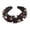 Black, variant on yotijay Knotted Headband Head Band Headdress Wide Headband Turban Headband Soft Top Knot Black