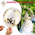 thumbnail image 4 of Party Balloons Pack of 15, Confetti Balloon, 12 Inch Balloons Decorations Set, 4 of 5