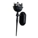 thumbnail image 5 of Candelabro de pared Perfecl Semicircular de hierro negro, 5 of 8