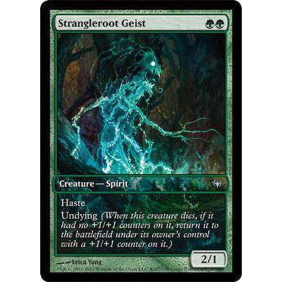 MtG Assorted Promo Cards Strangleroot Geist (Dark Ascension Game Day)