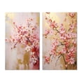 thumbnail image 2 of Designart "Apple Blossom euphony VI" Apple Blossom Wall Art Set Of 2 - Pink Floral Canvas Set For Living Room Decor, 2 of 7