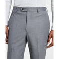 thumbnail image 4 of Michael Kors Mens Classic Fit Front Creased Casual Trouser Pants, Grey, 33W x 32L, 4 of 5