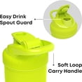 thumbnail image 4 of Smartshake TMNT Reforce Stainless Steel Protein Shaker Bottle 900 ml | 30 oz - Leakproof Screw-on Lid - BPA Free – Unisex - Non Insulated - Light Green, 4 of 5