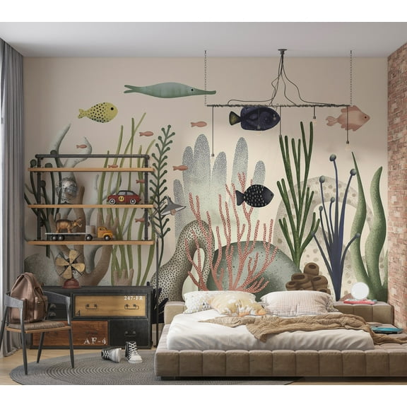 Kids Wallpaper Wall Mural - Underwater World