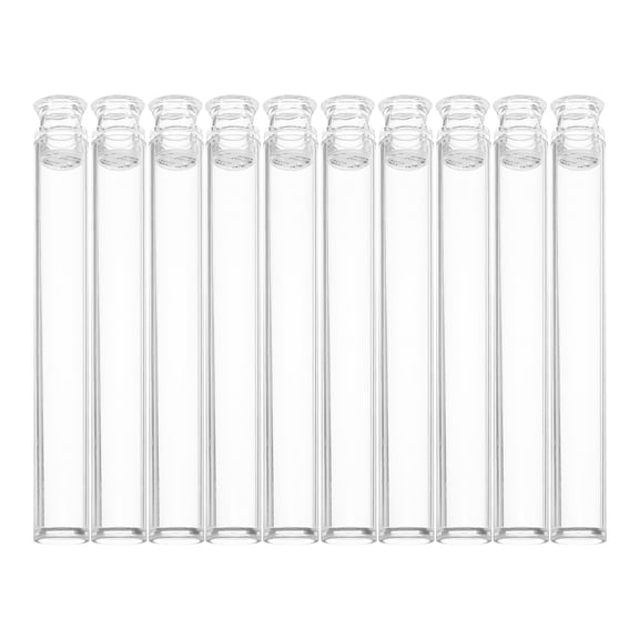 10 Pcs Storage Holder for Incense Stick Clear Tube Blow Dryer Transparent