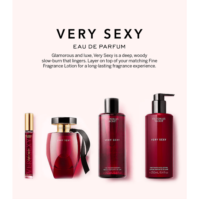 Victoria's Secret Very Sexy 3 Piece Luxe Fragrance Gift Set