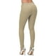 thumbnail image 4 of Pantalones vaqueros rectos de cintura alta y color liso para mujer Mnycxen, 4 of 5