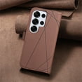 thumbnail image 6 of Allytechgroup Case for Samsung Galaxy S22 Ultra with Credit Card Slot, RFID Blocking PU Leather Slim Stand Wallet Flip Case Shockproof Full Body Cover Bumper for Samsung Galaxy S22 Ultra, Brown, 6 of 9