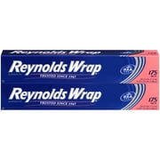 Reynolds Wrap Standard 12 Inch 175 sq ft Aluminum Foil 2 Pack