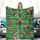 thumbnail image 1 of LHSHID Basketball Baseball Blanket Flannel Soft and Comfortable Anti static Bed Sofa Blanket 30x40in, 1 of 6