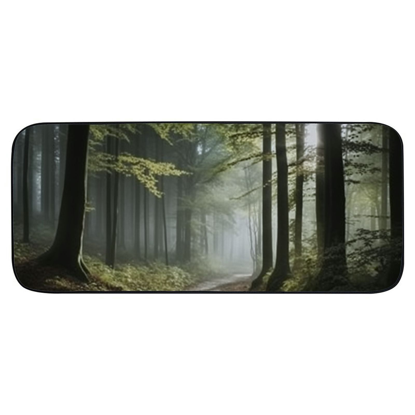 Qinduosi Decorative Door Mat, Door Mat with Non-Slip Rubber Backing, Easy Cleaning, Traps Dirt, for Entry, Patio, Garage 19.68*47.24 in