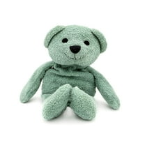 Thermal-Aid Zoo - Hunter the Green Bear - Kids Hot and Cold Pain Relief Heating Pad Microwavable Stuffed Animal & Cooling Pad - Easy Wash, Natural Sleep Aid - Pregnancy Must-Haves for Baby