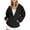Black, variant on Lightweight Water-Resistant Hooded outwear Up to 65% off Women's Zip Up Jacket Sweatshirts Oversized Fleece Long Sleeve With Pockets Fall Casual Preppy Teen Girls Outfit,Pink