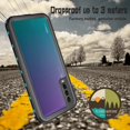 thumbnail image 4 of TORUBIA Waterproof Case Protective Shell For Huawei P20 Pro Waterproof Case 360 Degree Waterproof Dustproof Case Cover Dots Pattern Protective Shell (Blue), 4 of 8