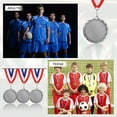 thumbnail image 6 of Uxcell Award Medal, Prize Medal Winner Award with Neck Ribbon for Competitions Silver, 6 of 7